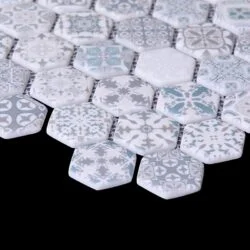 FBDJ 023 Digital Printed Hexagon Mosaic