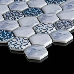 FBDJ 035 Digital Printed Hexagon Mosaic