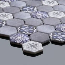 FBDJ 071 Digital Printed Hexagon Mosaic